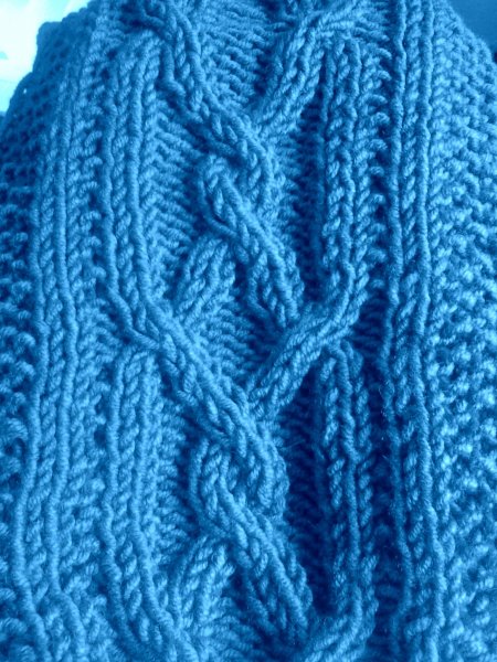 TündérKamra Textilműhely sálmellény mintája