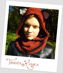 TündérKamra rókasapi felnőtt méretben